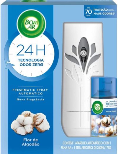 APARELHO ODORIZADOR COM REFIL - BOM AR