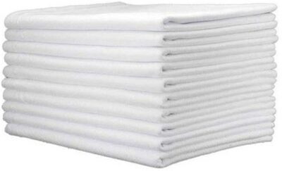 PANO DE CHAO FLANELADO A 40X62CM BRANCO