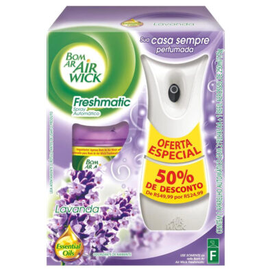 APARELHO ODORIZADOR COM REFIL - BOM AR