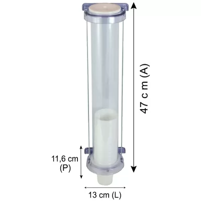 DISPENSER PARA COPO 200ML ACRILICO - JSN