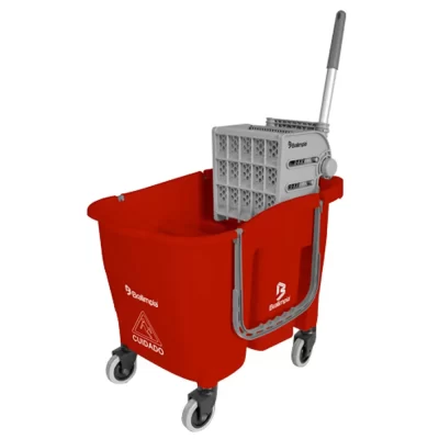 BALDE ESPREMEDOR DOBLO 30 VERMELHO