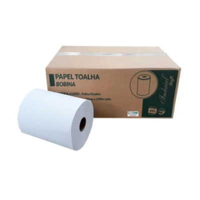 PAPEL TOALHA BOB 100% VIRGEM 6X200