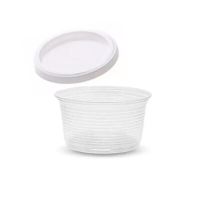 POTE DESCARTÁVEL C/ TAMPA 100 ML