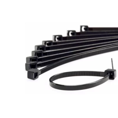 ABRAÇADEIRA NYLON 200X4,8 PRETA