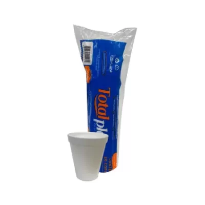COPO ISOPOR 240ML C/ 20UN - TOTAL PLAST
