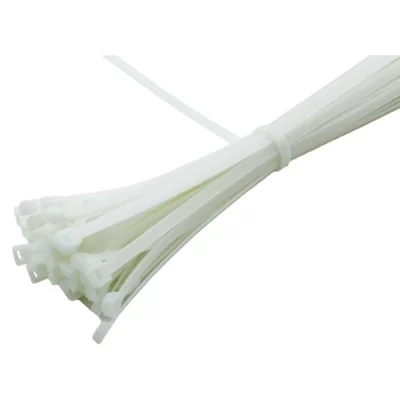 ABRAÇADEIRA NYLON 150X2,5 BRANCA - MILLA