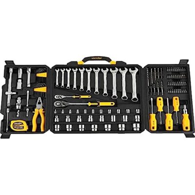 KIT FERRAMENTAS 128 PEÇAS - VONDER