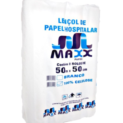 LENÇOL HOSP. 100% CELULOSE 50X50 - MAXX PAPEL