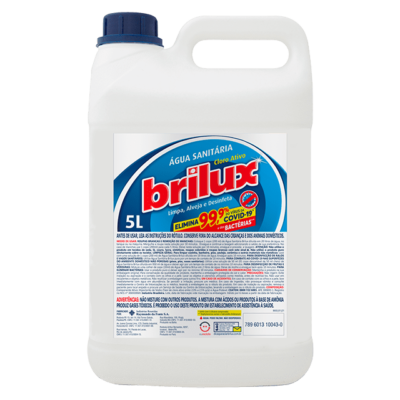 AGUA SANITARIA BRANCA 5L - BRILUX