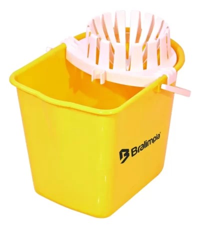 BALDE MOPINHO COM ESPREMEDOR AMARELO