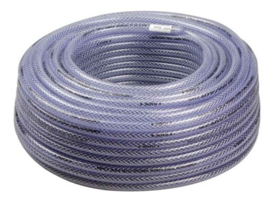 MANGUEIRA TRANÇADA 30M CRISTAL - GITEL