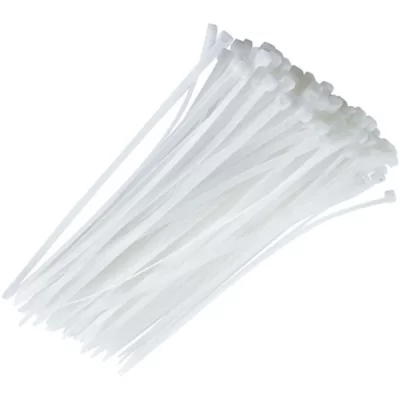 ABRAÇADEIRA NYLON 150X3,6 BRANCA - MILLA