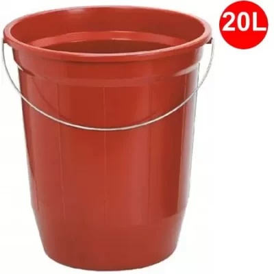 BALDE PLASTICO 20L CANELADO - GIGA