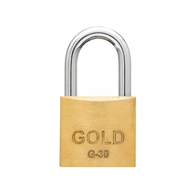 CADEADO 30MM - GOLD