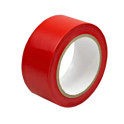 FITA DEMARCACAO ADESIVA VERMELHA 48MMX30M