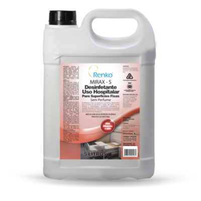MIRAX DESINF ALTA DIL. 5L CRISTAL - RENKO