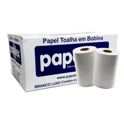 PAPEL TOALHA BOB BRANCO 6X200 - MAXX PAPEL