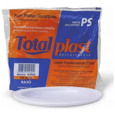 PRATO DESCARTAVEL N 18 C/ (10UND
