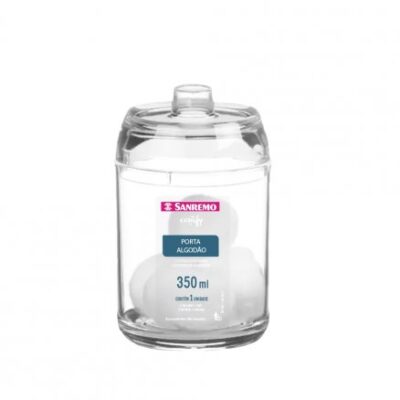 PORTA ALGODÃO 350ML SR1602/33 - SANREMO