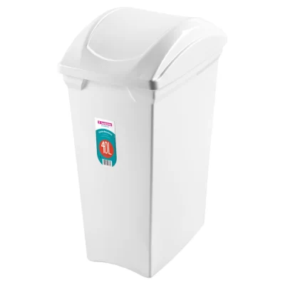 LIXEIRA TAMPA BASCULANTE 40 LTS - SANREMO