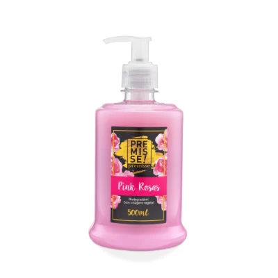 SABONETE LIQUIDO 500ML ROSAS - PREMISSE