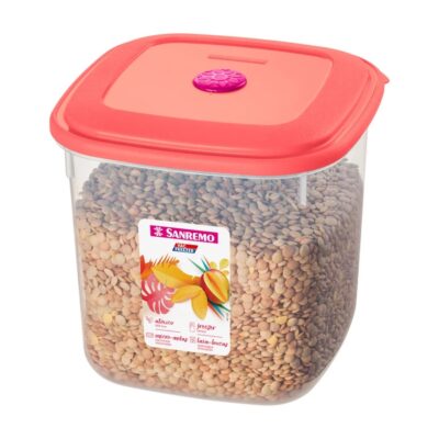 POTE PLASTICO QUADRADO ALTO 480/10 - SANREMO